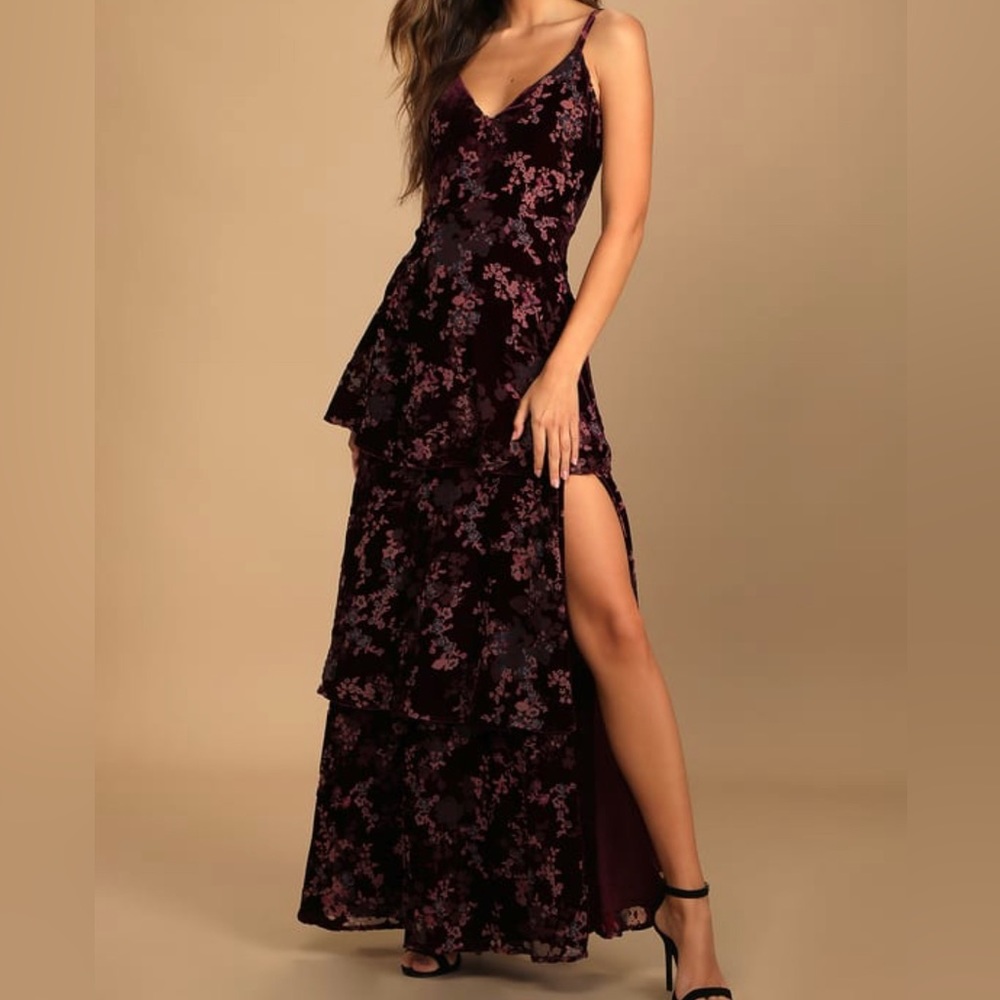 The perfect late fall or winter wedding guest dress